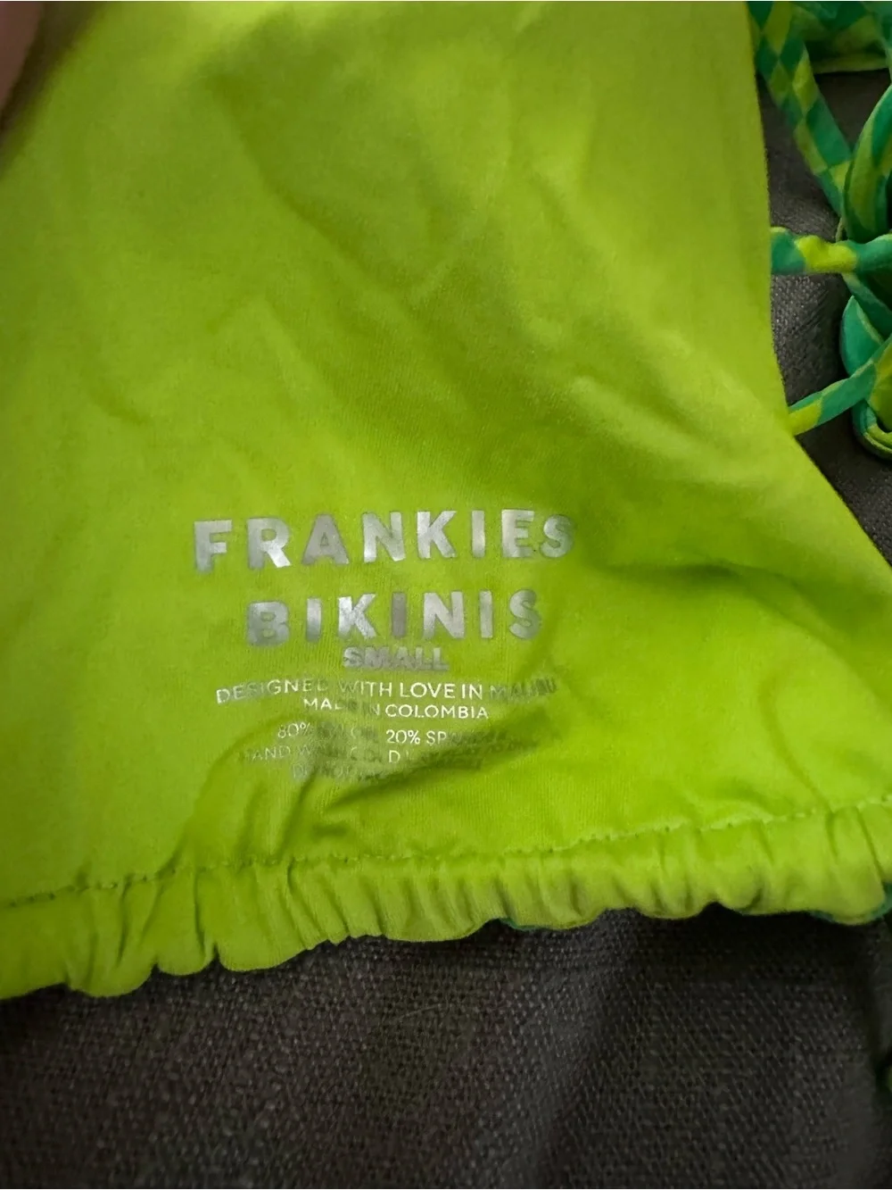 Frankie's Bikinis Multi-Color Mixed Swim Set — Green, Pink, Blue, Brown